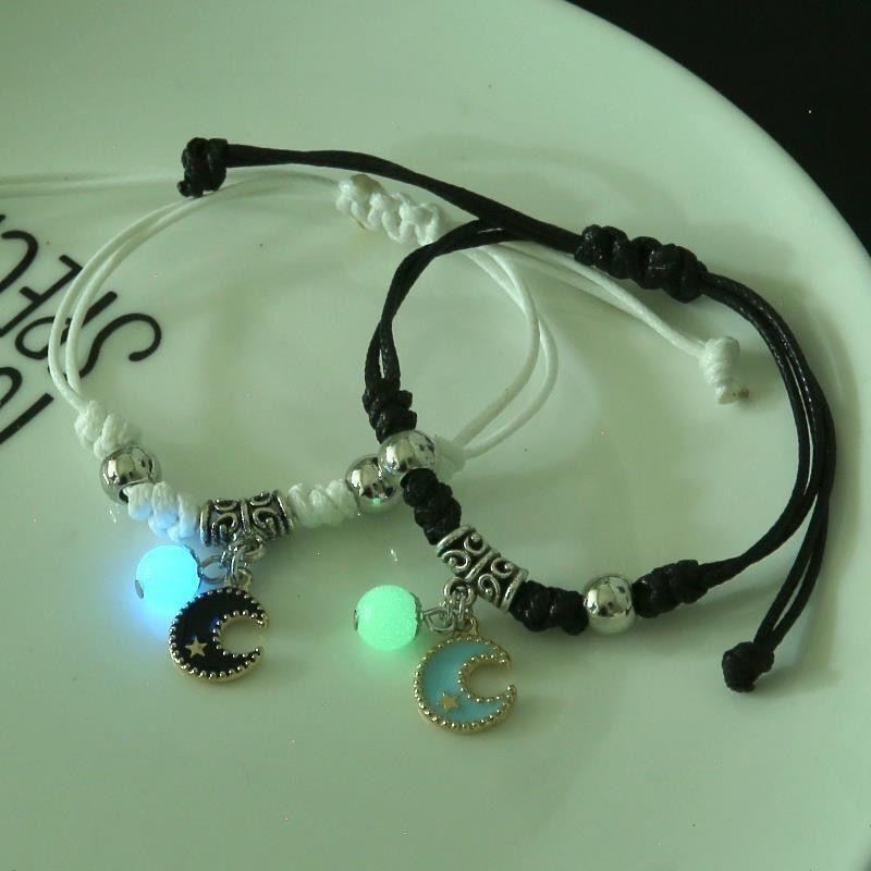 2Pcs Fashion Star Bracelets Gift for Bset Friend and Her